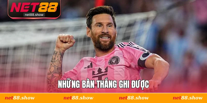 Những bàn thắng ghi được